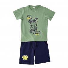 I DO σετ μπλούζα σορτς 4.G448-4921 πρ΄άσινο